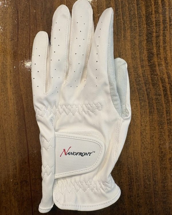 Type 2 — 100% NANOFRONT® (Backhand: NANOFRONT® only) Maximum grip and direct feel Sizes: M/L, L, XL Color: White